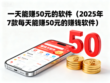 一天能赚50元的软件（2025年7款每天能赚50元的赚钱软件）-赚百科