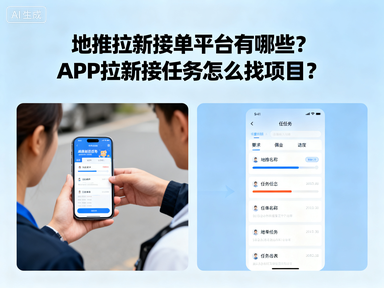 地推拉新接单平台有哪些？APP拉新接任务怎么找项目？-赚百科