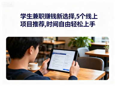 学生兼职赚钱新选择,5个线上项目推荐,时间自由轻松上手-赚百科
