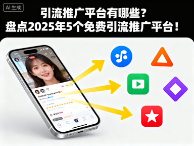 引流推广平台有哪些？盘点2025年5个免费引流推广平台！-赚百科
