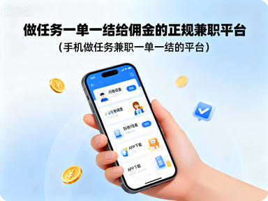 做任务一单一结给佣金的正规兼职平台（手机做任务兼职一单一结的平台）-赚百科