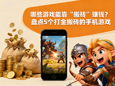哪些游戏能靠“搬砖”赚钱？盘点5个打金搬砖的手机游戏-赚百科