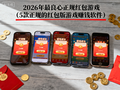 2026年最良心正规红包游戏(5款正规的红包版游戏赚钱软件)-赚百科