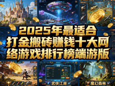 2025年最适合打金搬砖赚钱十大网络游戏排行榜端游版