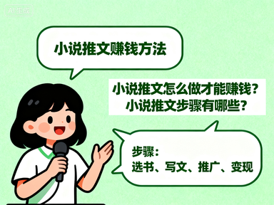 小说推文怎么做才能赚钱？小说推文步骤有哪些？-赚百科