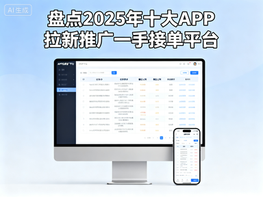 盘点2025年十大APP拉新推广一手接单平台-赚百科