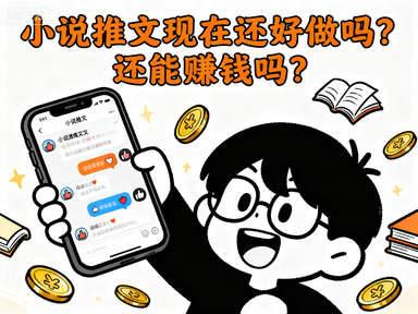 小说推文现在还好做吗?还能赚钱吗?