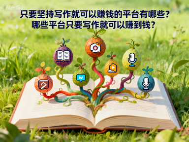 只要坚持写作就可以赚钱的平台有哪些？哪些平台只要写作就可以赚到钱？-赚百科