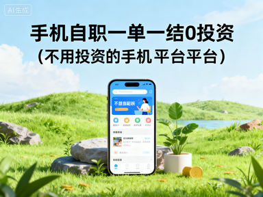 手机兼职一单一结0元投资(不用投资的手机兼职平台)-赚百科