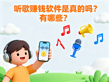 听歌赚钱软件是真的吗？有哪些？-赚百科