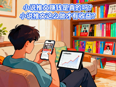 小说推文赚钱是真的吗?小说推文这么做才有收益?