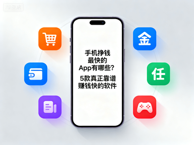 手机挣钱最快的App有哪些？5款真正靠谱赚钱快的软件-赚百科