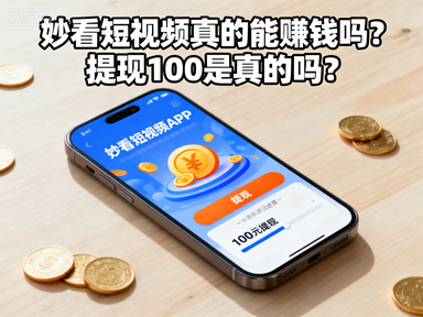 妙看短视频真的能赚钱吗?提现100是真的吗?-赚百科