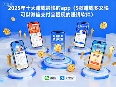 2025年十大赚钱最快的app(5款赚钱多又快可以微信支付宝提现的赚钱软件)-赚百科