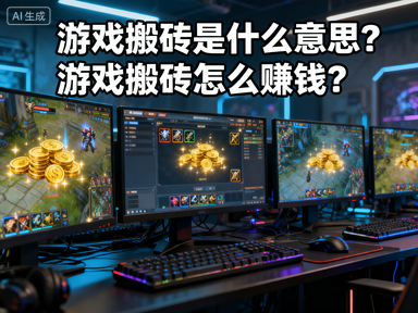 游戏搬砖是什么意思？游戏搬砖怎么赚钱？-赚百科