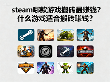 steam哪款游戏搬砖最赚钱？什么游戏适合搬砖赚钱？-赚百科