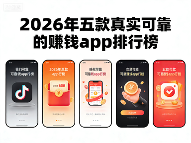 2026年五款真实可靠的赚钱app排行榜-赚百科