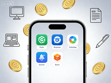 推荐5款可以在手机上进行网上兼职一单一结的软件-赚百科