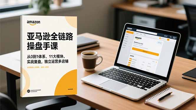 亚马逊全链路操盘手课，从0到1体系、11大模块、实战复盘，独立运营多店铺-赚百科