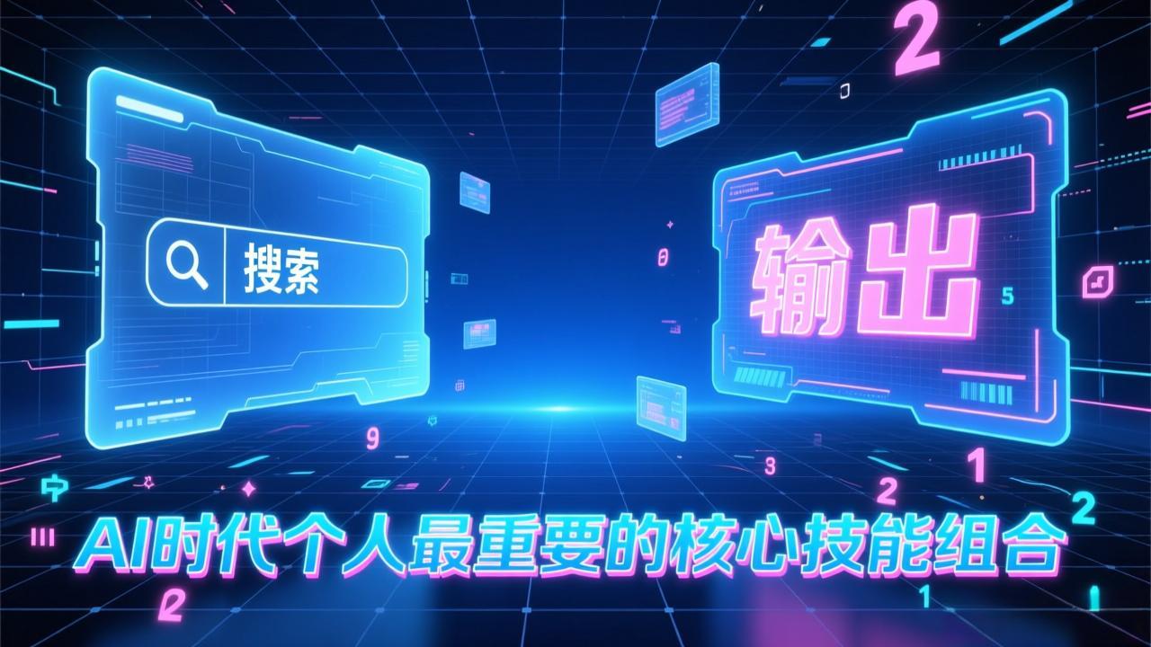 付费文章：AI时代个人最重要的核心技能组合：“输出能力”和“搜索能力”-赚百科