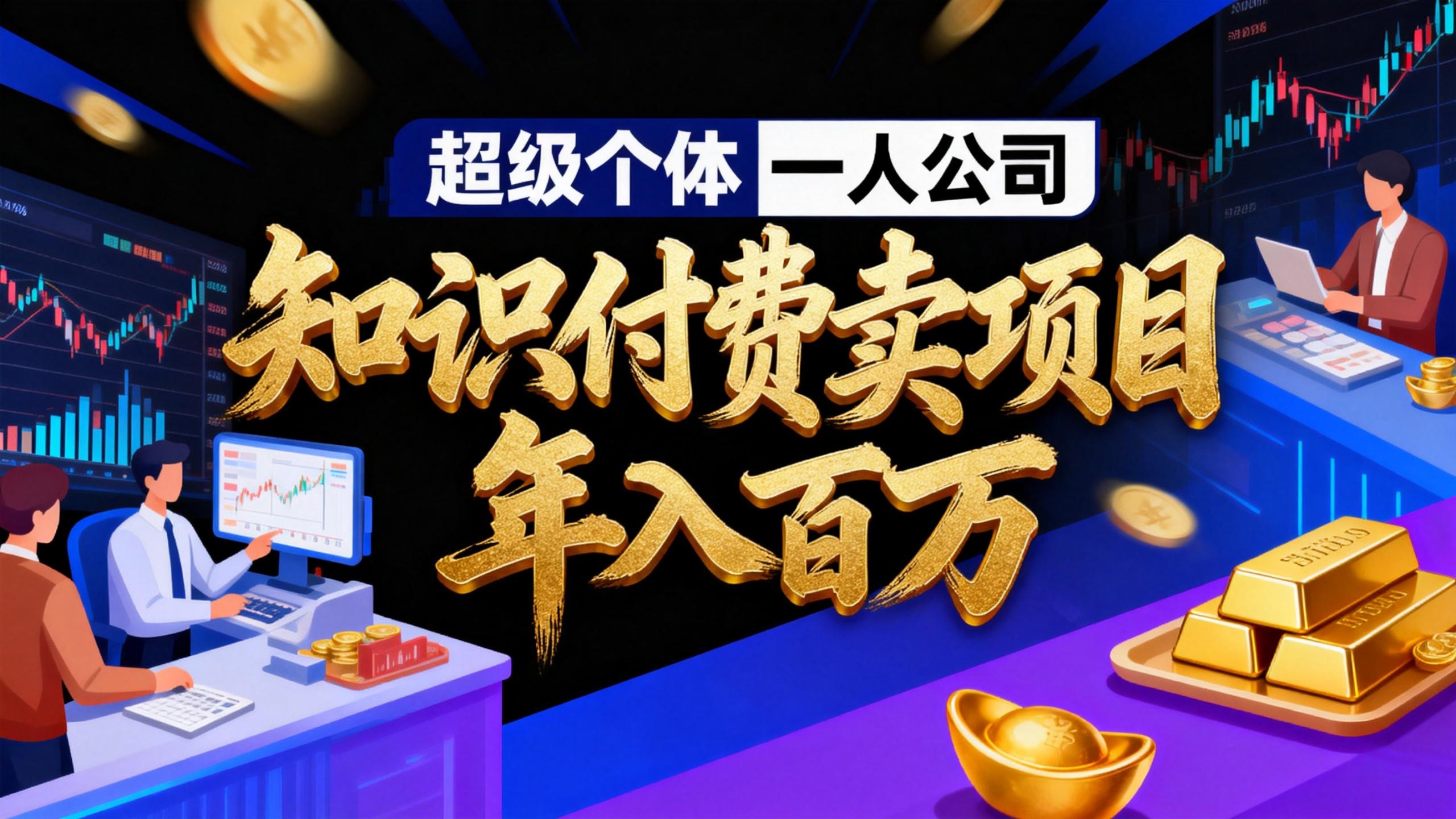 2026年“超级个体一人公司”私域卖项目年入百万，个人IP-精准引流-项目包装-转化成交-赚百科