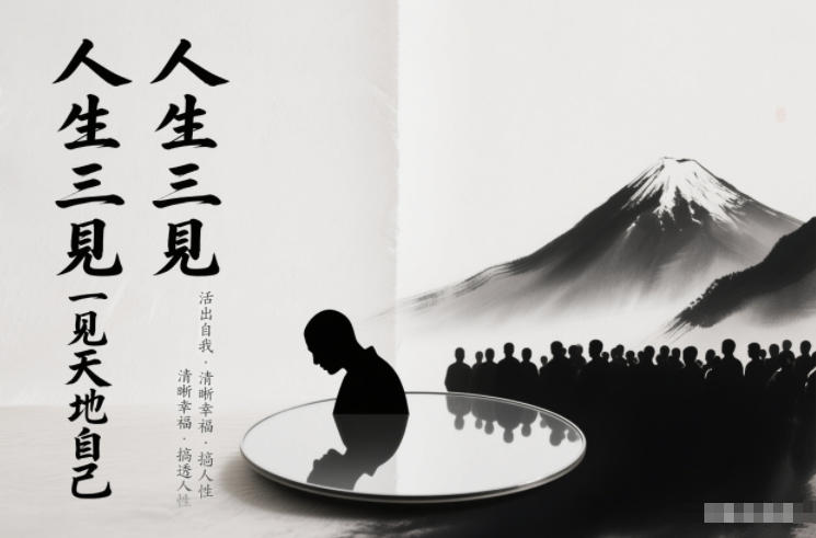 人生三见一见天地见众生见自己，活出自我拥有清晰幸福人生，搞透人性-赚百科