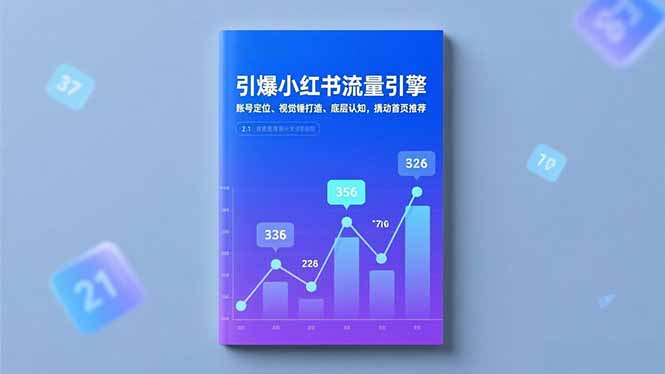 引爆小红书流量引擎，账号定位、视觉锤打造、底层认知，撬动首页推荐-赚百科