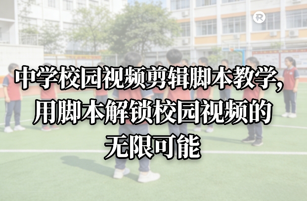 中学校园视频剪辑脚本教学，用脚本解锁校园视频的无限可能-赚百科