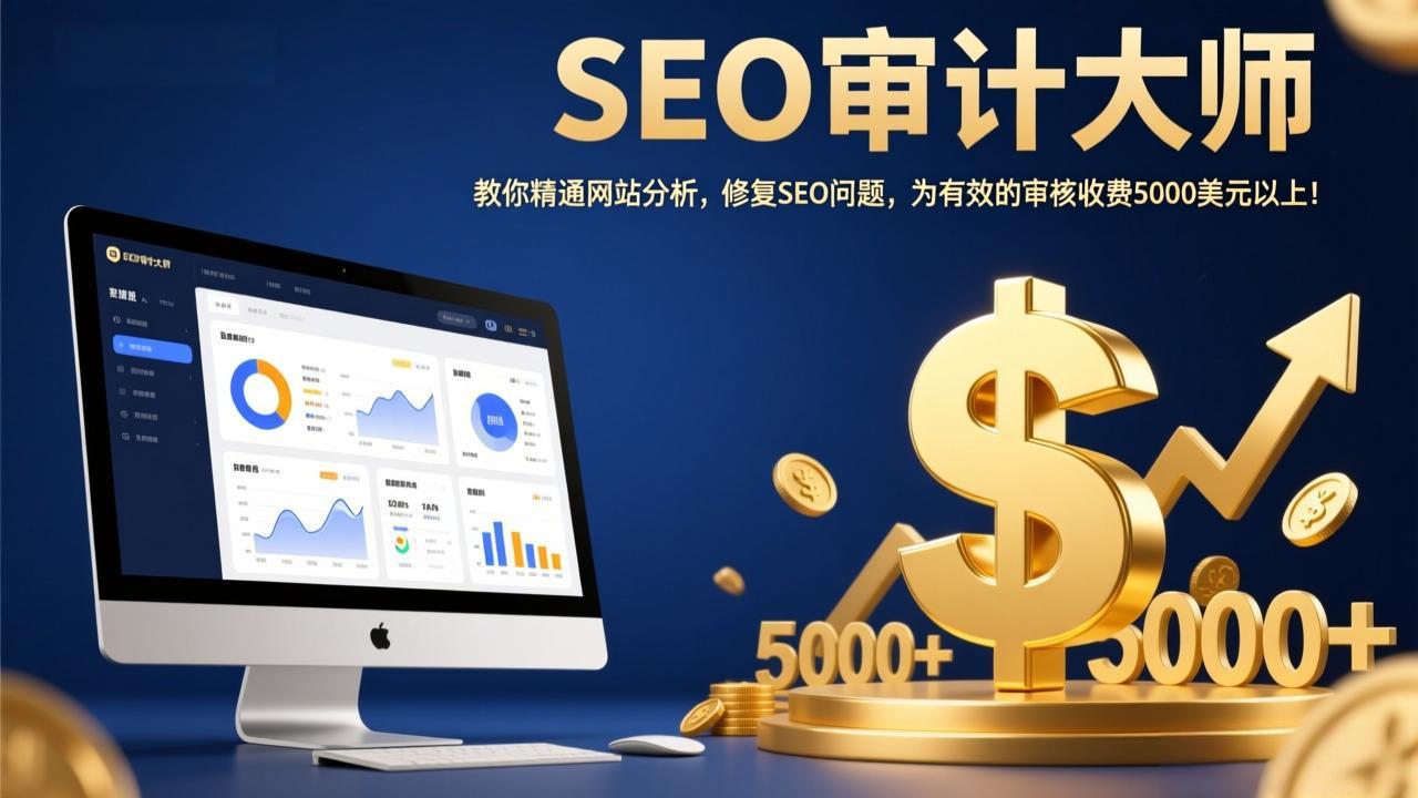 SEO审计大师:教你精通网站分析,修复SEO问题,为有效的审核收费5000美元以上! SEO审计大师:教你精通网站分析,修复SEO问题,为有效的审核收费5000美元以上!