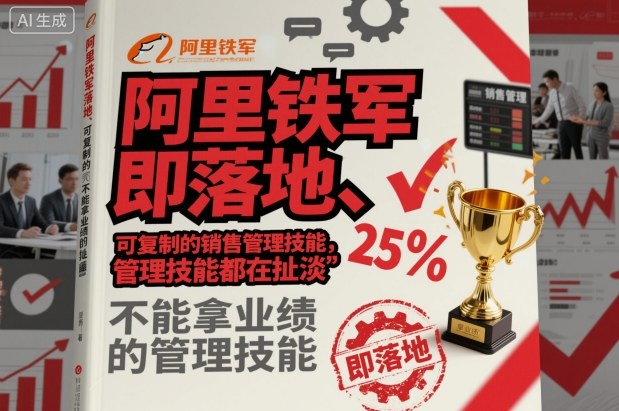 阿里铁军即落地、可复制的销售管理技能,不能拿业绩的管理技能都在扯淡-赚百科