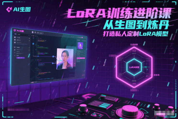 LoRA训练进阶课,从生图到炼丹,打造私人定制LoRA模型 LoRA训练进阶课,从生图到炼丹,打造私人定制LoRA模型