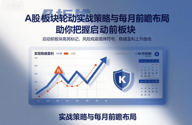 A股板块轮动实战策略与每月前瞻布局,助你把握启动前板块,规避风险,实现稳健盈利-赚百科