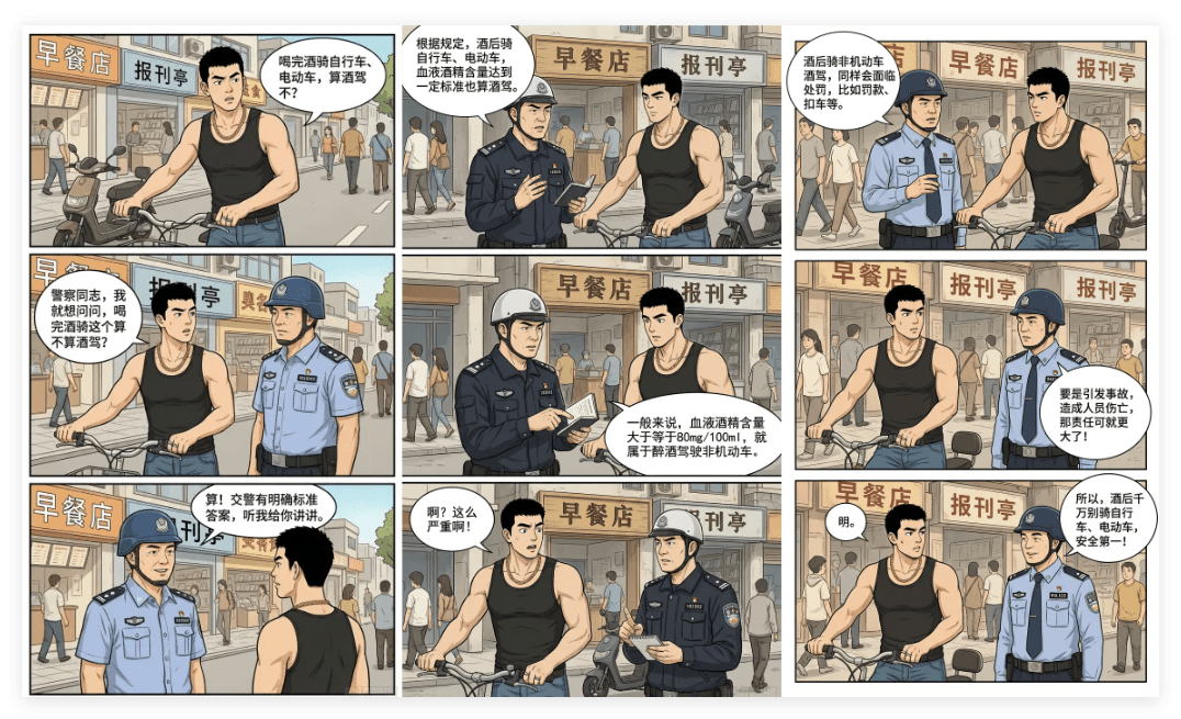 太强了！用AI制作普法漫画，流量主收入翻倍（附提示词）