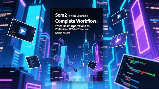 Sora2 AI视频生成的系统教程(英文版-赚百科