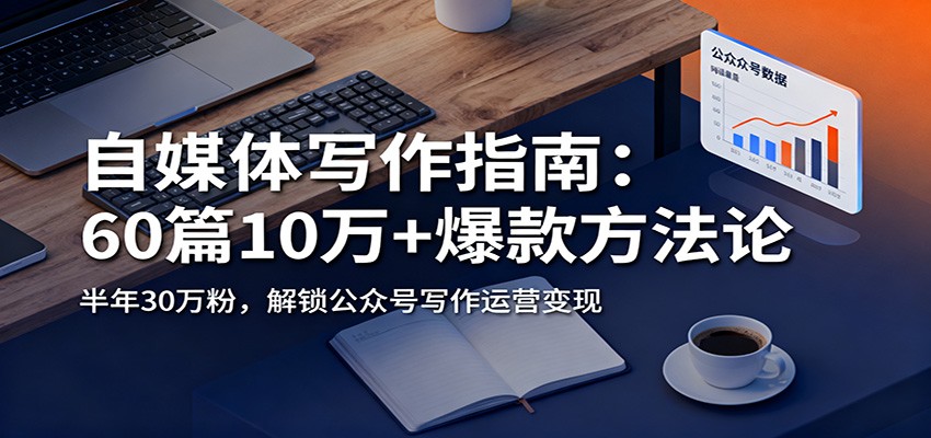 自媒体写作指南:60篇10万+爆款方法论,半年30万粉,解锁公众号写作运营变现-赚百科