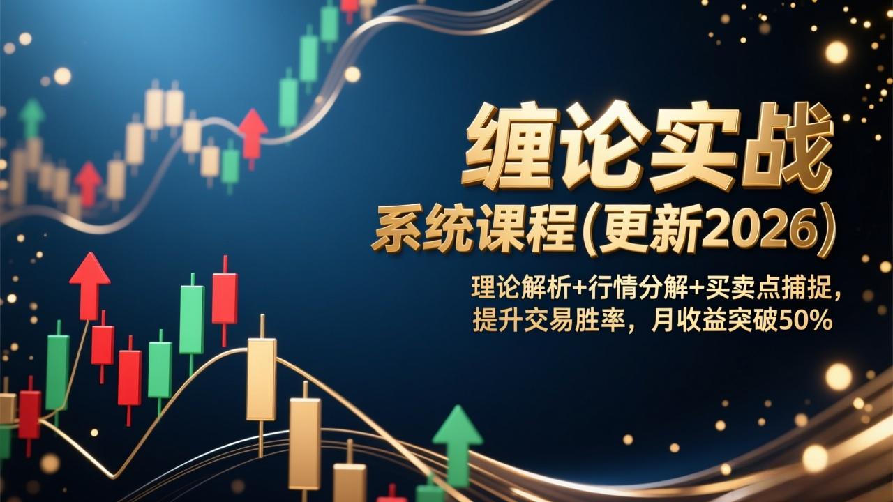 缠论实战系统课程(更新2026-赚百科