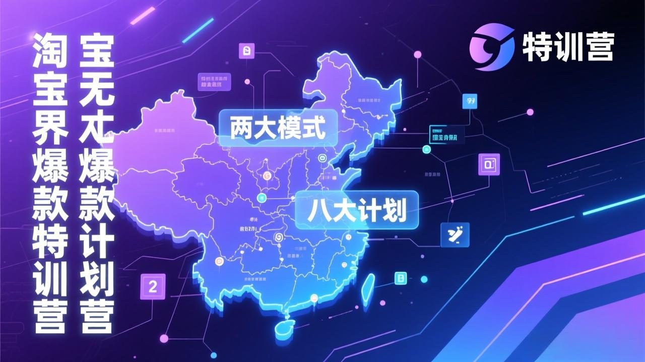 淘宝无界爆款训练营：2026年1月杭州线下高端集训课，3天构建两大模式八大计划体系-赚百科