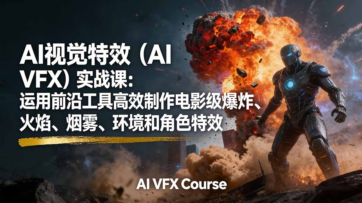 AI视觉特效(AI VFX-赚百科